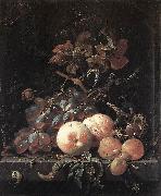 MIGNON, Abraham Still-Life with Fruits sg France oil painting artist